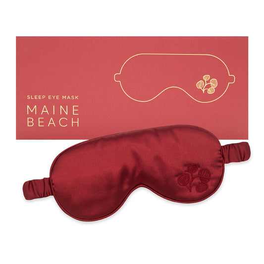 Sleep Eye Mask - Ruby